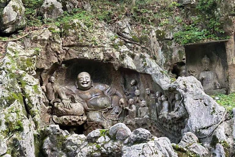 Hangzhou: Private Car Tour to Temple, Tea Village & Canal