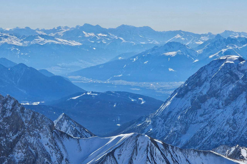 From Munich: Eibsee & Zugspitze Private Day Tour by Tesla