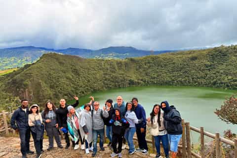 Bogota : excursion journee complete a Guatavita et la cathedrale de sel avec billets