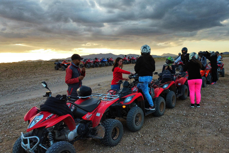 Aventure en quad dans la palmeraie