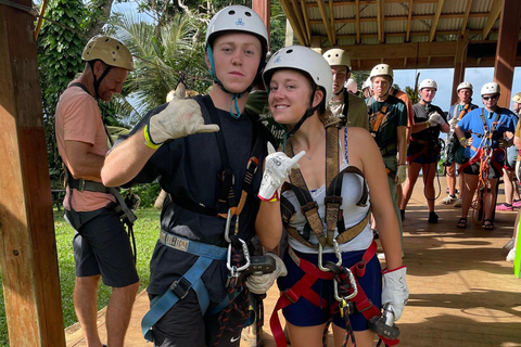 Port Vila: Zipline, Tanna Coffee Factory & Island Tour