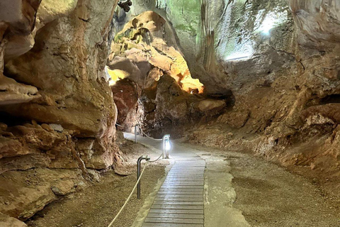 From Albir, Benidorm & Calpe: Jalon & Caves of Skulls Tour From Calpe with Meeting Point at Suitopia