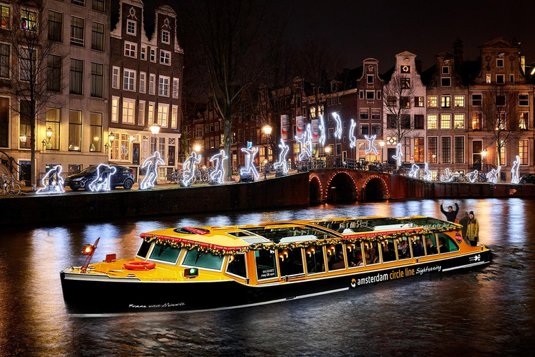 Amsterdam: German Light Festival tour incl. unlimited drinks