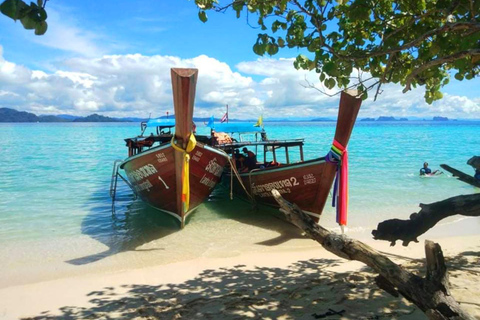 Ko Lanta : Excursion unique de plongée avec masque et tuba sur 4 îles avec déjeunerVisite privée