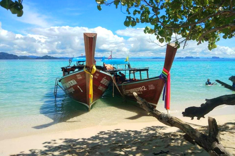 Ko Lanta : Excursion unique de plongée avec masque et tuba sur 4 îles avec déjeunerVisite partagée