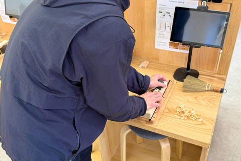 Tokyo: Chopstick Making Workshop in Ginza (Opened Nov. 2025)