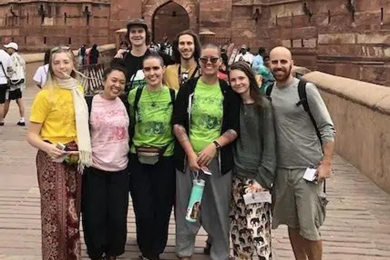 From Delhi: Taj Mahal Sunrise Tour with Skip-the-Line Ticket Private Car & Tour Guide Only