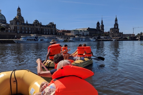 Dresden: Inflatable Boat Tour of the Old Town
