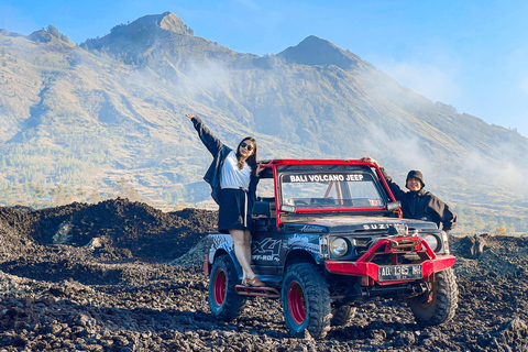 Batur Sunrise Jeep Tour, Waterfall and Riceterrace & Swing Batur Sunrise Jeep Tour Only ( without transport)
