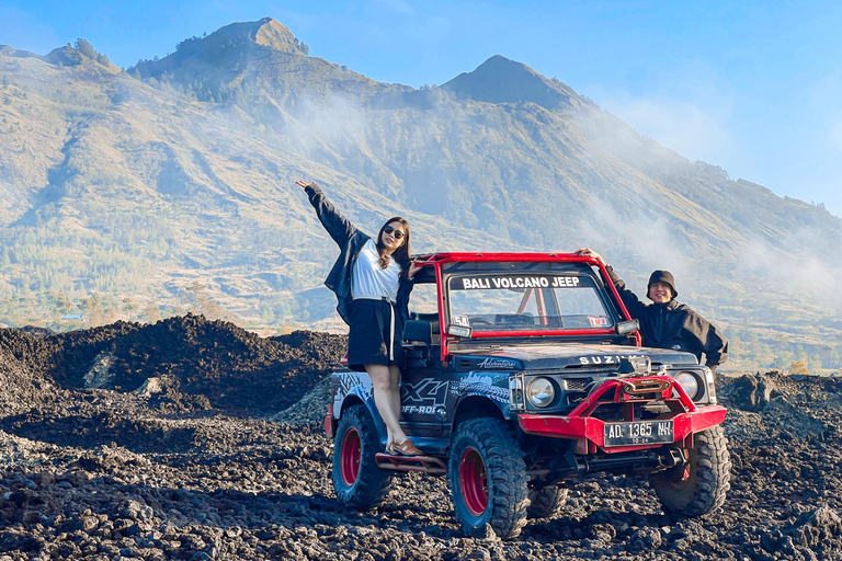 Batur Sunrise Jeep Tour, Waterfall and Riceterrace & Swing Batur Sunrise Jeep Tour Only ( without transport)