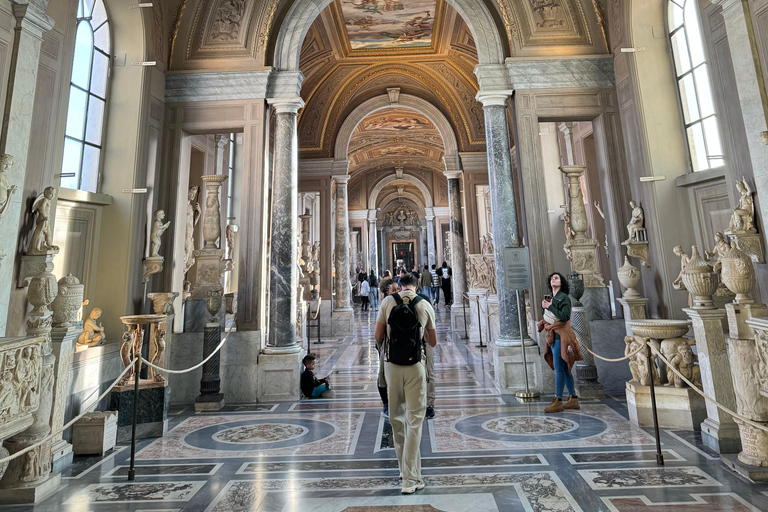 Vatikanstaten: Rundtur i museet och Sixtinska kapellet