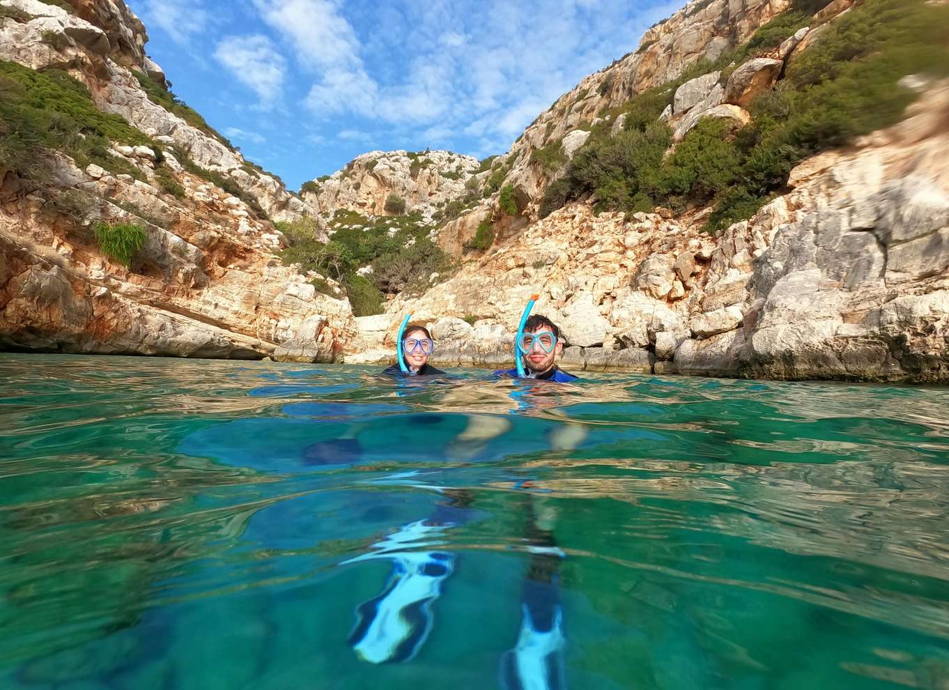 Chania: Bådtur med guidet tur med snorkling