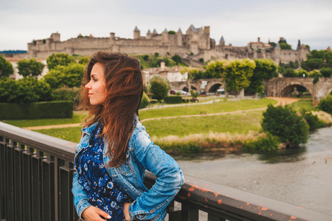 Visite en petit groupe d&#039;une demi-journée de Carcassonne au départ de Toulouse