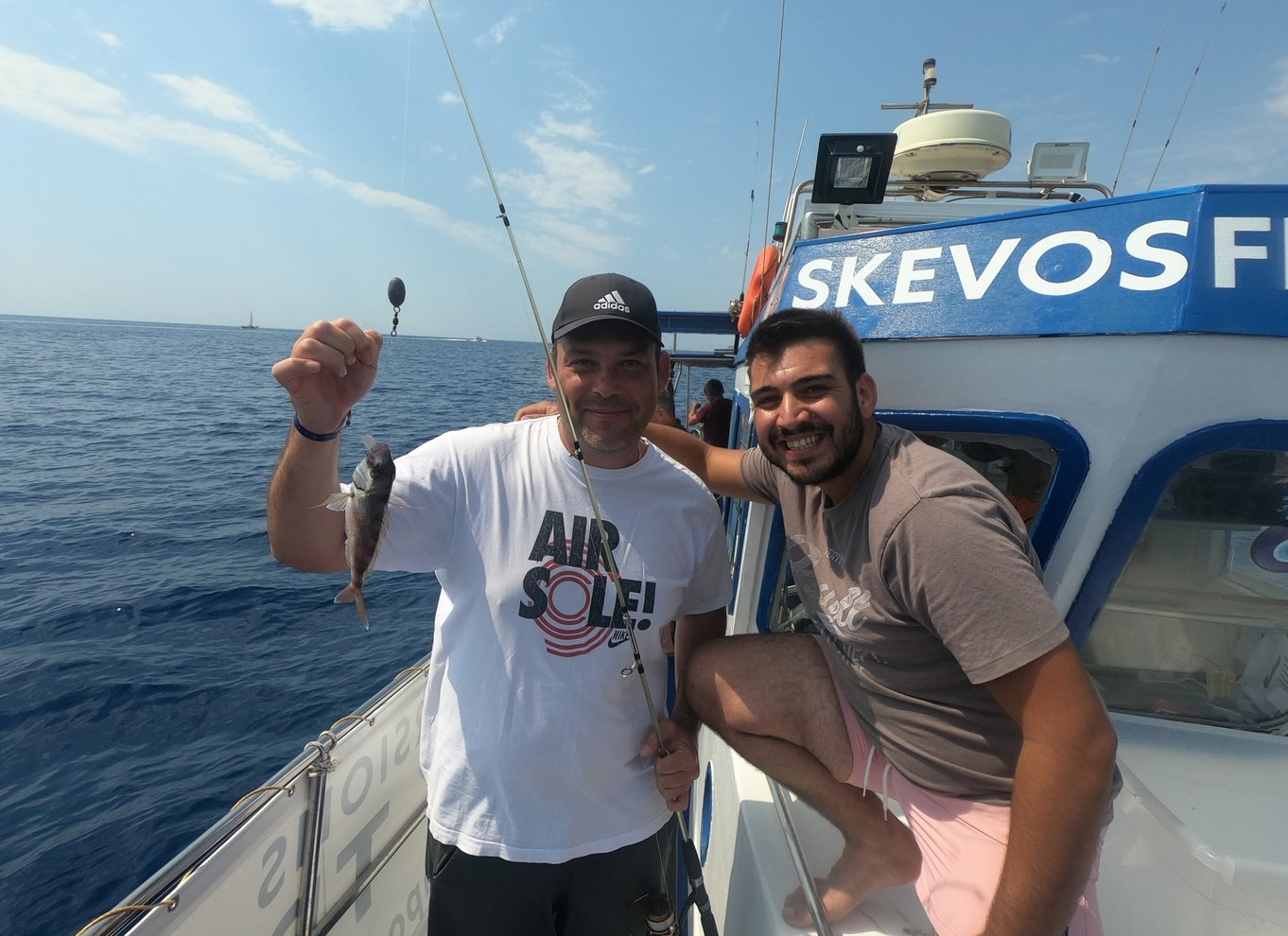 Rhodos: Fisketur, snorkling, grill og professionel guide