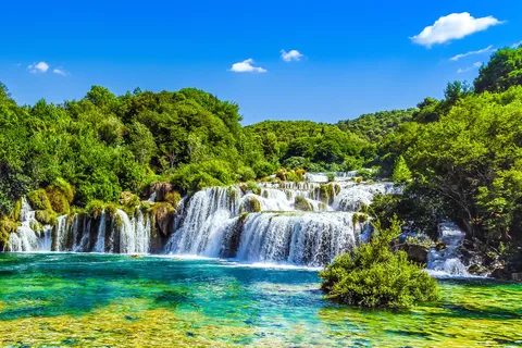 Split: Krka nasjonalpark Heldagstur med vinsmaking
