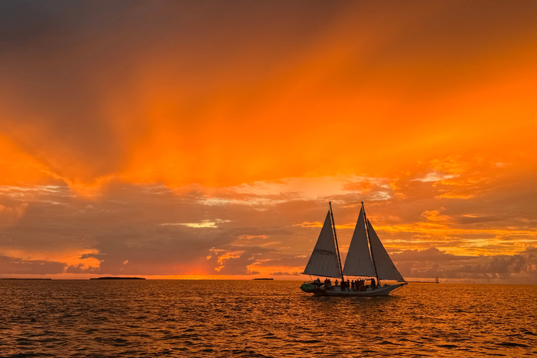 Sandbar, Snorkel, and Sunset Sail with Drinks in Key West