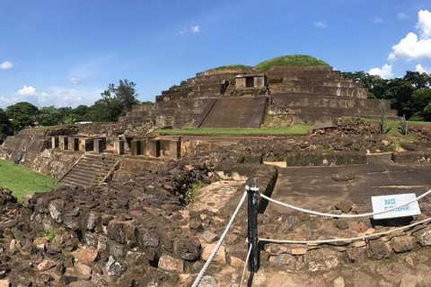 San Salvador : Visite du parc des volcans et de deux sites mayas