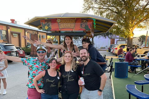 Private Trolley Pub w/ Bar+Mural Stops: up to 15ppl