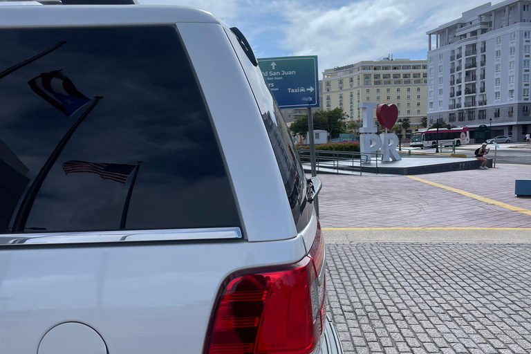 San juan Puerto Rico Transferts privés Aéroport, Hôtels, CroisièresTransfert privé dans la région de San Juan depuis/vers l&#039;aéroport, l&#039;hôtel, la croisière