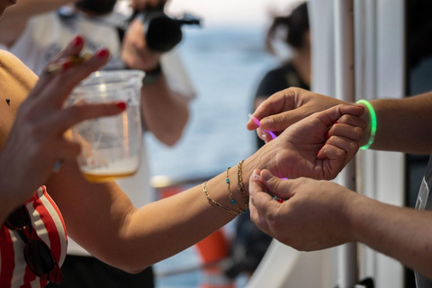 Athens: Riviera Sunset Cruise with Music & Swimming Cruise Without Pickup