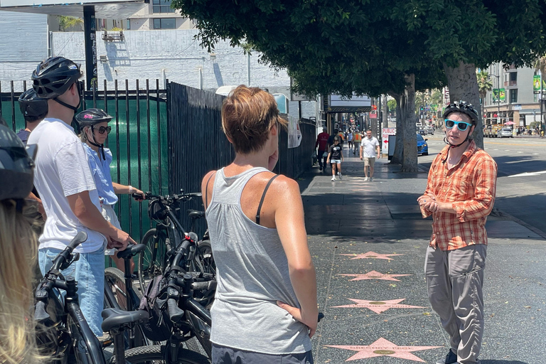 Los Angeles: Hollywood - wycieczka z przewodnikiem na rowerze elektrycznymRower elektryczny (wspomaganie pedałowania)