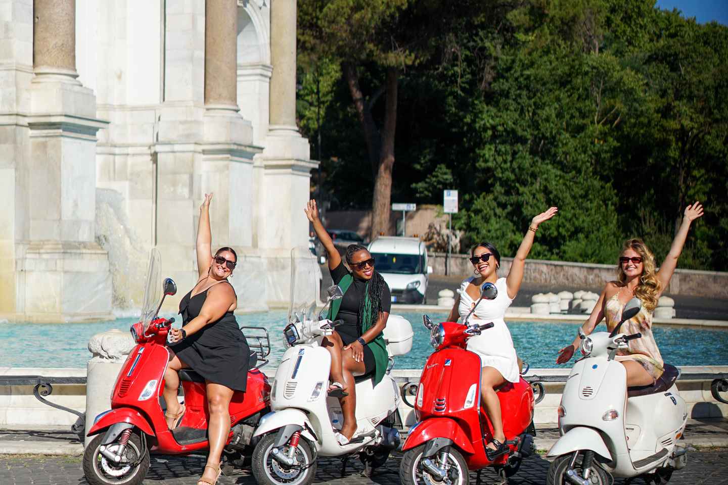 로마 베스파 투어 및 전문 사진 촬영 동승 체험