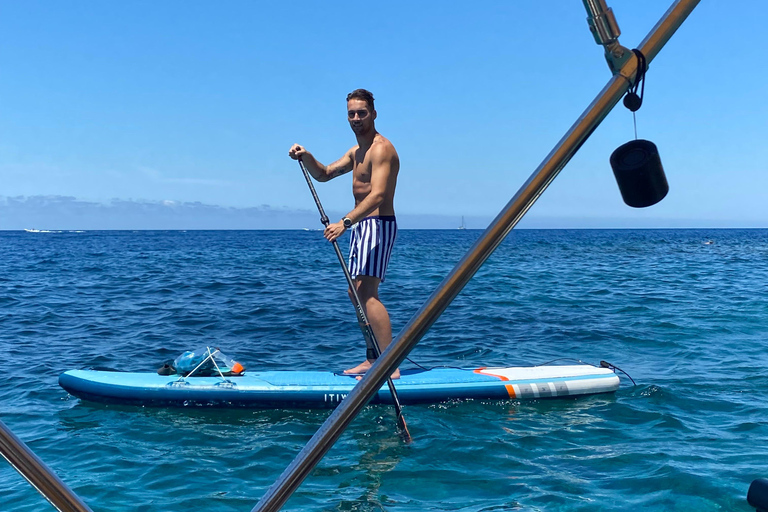 Ibiza: Private Boat Tour with Snorkeling and Paddleboarding in Crystal-Clear Waters Ibiza: Private Boat Tour with Snorkeling and Paddleboarding in Crystal Clear Waters