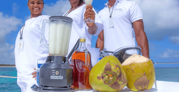 Private Punta Cana Glass-Bottom Catamaran Cruise
