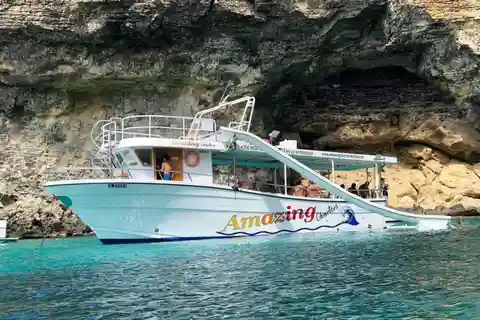 Malta: Comino, Blaue Lagune, Kristall-Lagune und Meereshöhlen