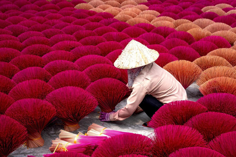 Hanoi: Duong Lam, Carpentry & Silk Village Or Incense & Hat Private: Incense Village & Hat Village & Silk Village