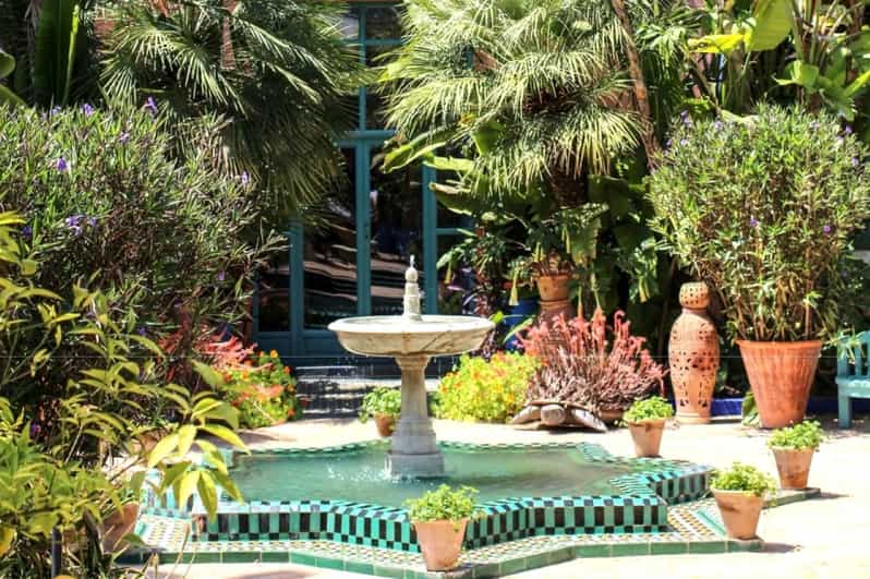 Marrakech : Jardin Majorelle avec une application audioguide numérique - excursion