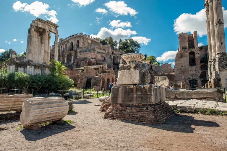 Rome: Colosseum, Roman Forum & Palatine Hill Tour Guided Tour in French