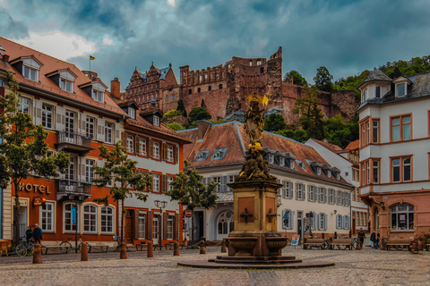 Frankfurt: Excursão de um dia a Heidelberg, Rüdesheim e Vale do RenoTour particular personalizado