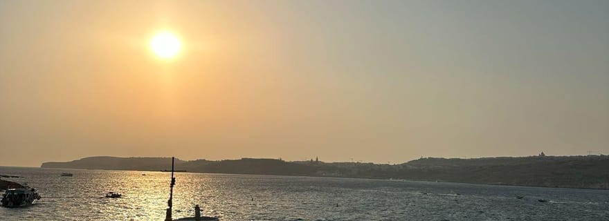 Malte : croisière au coucher du soleil vers le Blue Lagoon