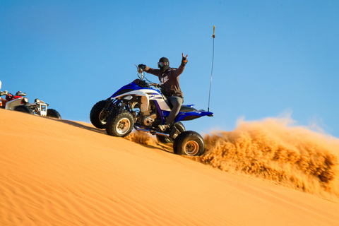 Doha: Quad Bike, Dune Bashing, Camel Ride & Inland Sea Tour Quadbike (30 Min) with Camel Ride,Dune Bashing, Sandboarding