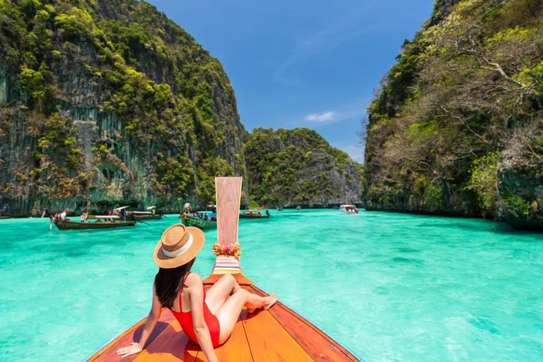 Phuket 5 Islands: Phi Phi & Bamboo+Snorkeling+After-Sun SPA Phi Phi & Khai Islands by Speedboat & Snorkeling