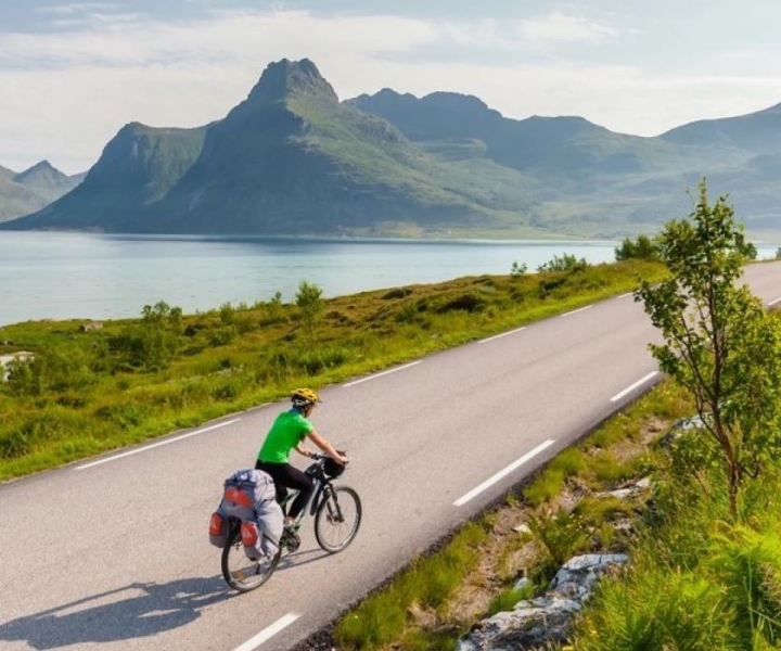 Ilhas Lofoten: passeio panorâmico de bicicleta de estrada