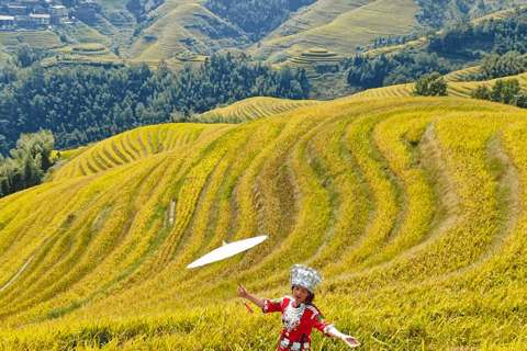 Guilin: Longji Dazhai Rice Terraces Day Tour with Cable Car