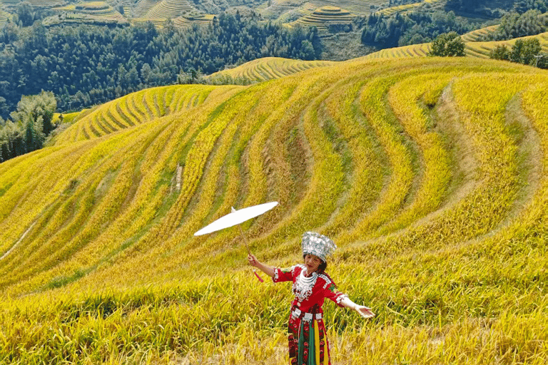 Guilin: Longji Dazhai Rice Terraces Day Tour with Cable Car