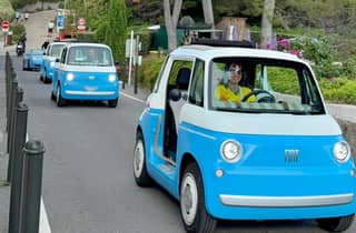 Nizza: Elektroauto zum Selbstfahren mit Guide und Panoramablick
