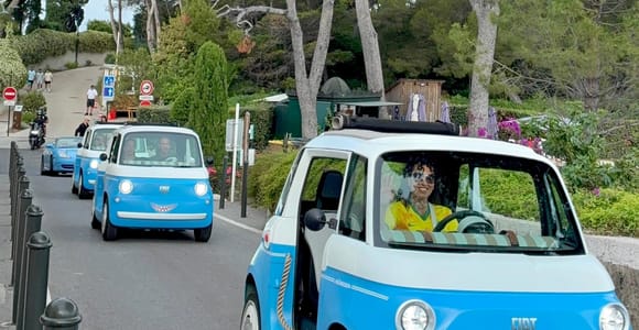Nice: Self-Drive electric Car with Guide and Scenic Views