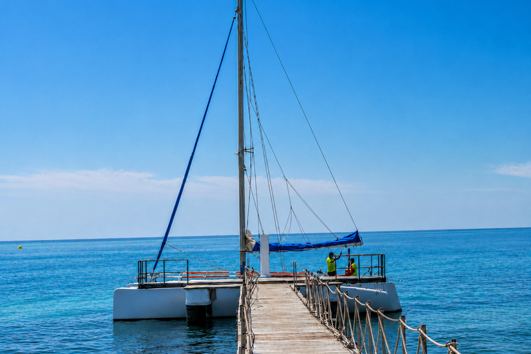 Djerba: Catamaran with Dolphin Watching and Swimming Break