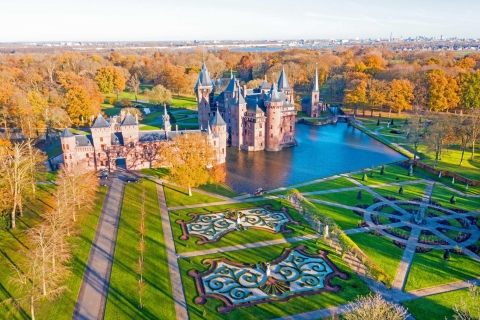 Zamek De Haar, Utrecht i Muiderslot z Amsterdamu samochodem8-godzinne: wycieczka do zamku De Haar, miasta Utrecht i Muiderslot