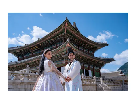Séoul : (anglophone) Photoshoot de couple à Séoul
