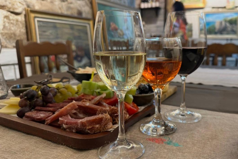 Plovdiv: Wine Tasting with Cheese and Cured Meats Extended Wine Tasting – 5 Tastings