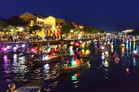 Marble Mounatains -Lady budda- coconut village & Hoi An . Marble & Monkey Mountain, AmPhu Cave & HoiAn by Night