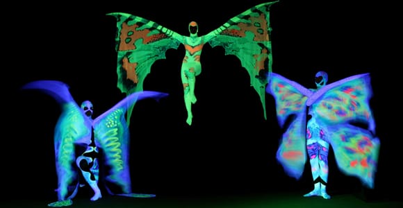 Prague: Black Light Theatre Show Ticket