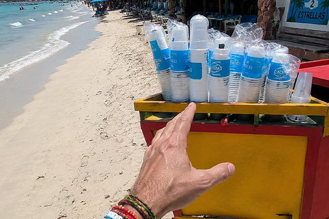 Cartagena: Playa Blanca Barú Day Trip, Lunch & Hotel Pickup