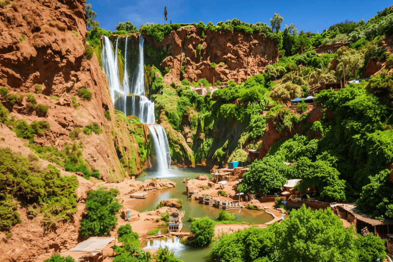 乌祖德瀑布：导游陪同的一日旅行和游船乌祖德瀑布：私人一日游（含导游及乘船游览）