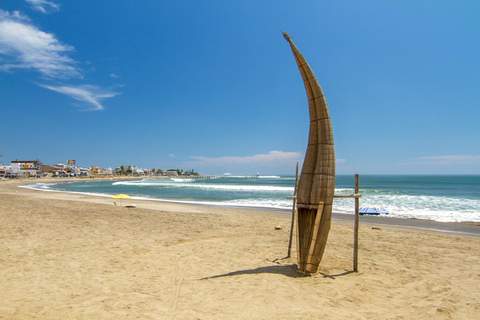 From Trujillo: Huacas de Moche, Chan & Huanchaco Beach Tour